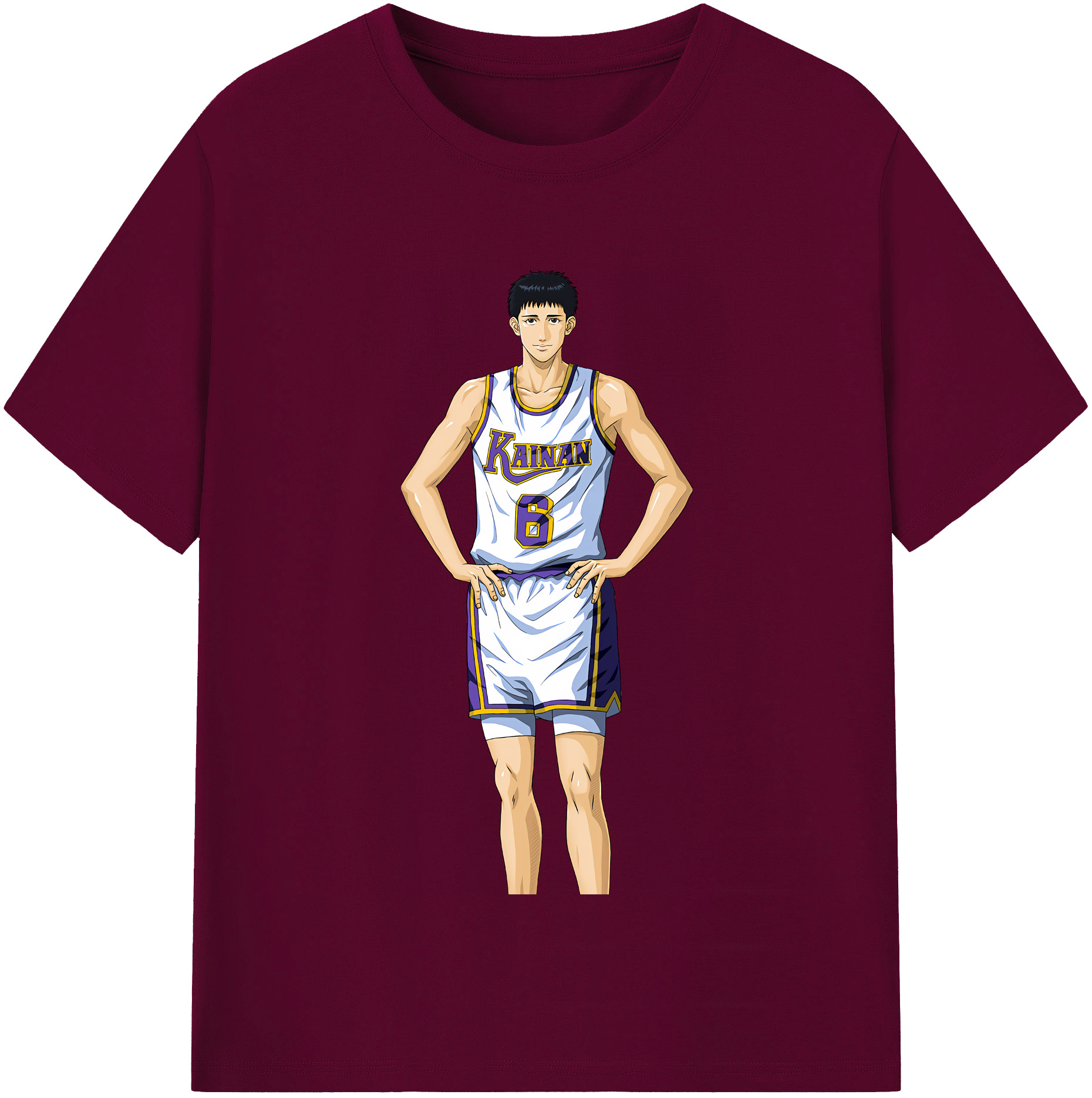 （画像用） SLAM DUNK／スラムダンク レディースカジュアルプリントTシャツ（綿100％）